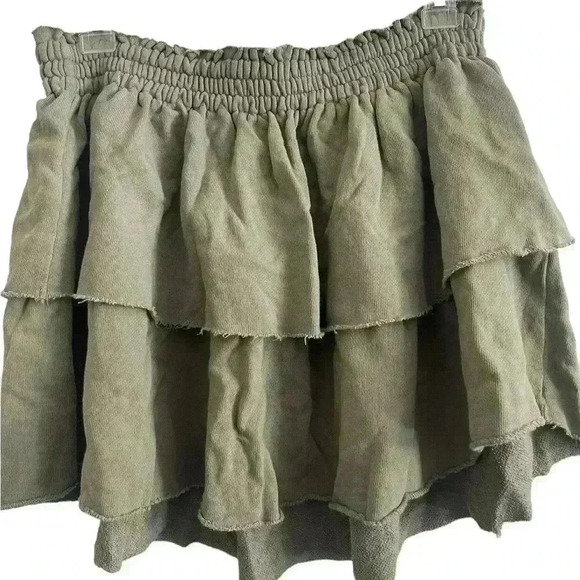 Aerie NWT Mini Skirt with Layers Size Large - Picture 1 of 9
